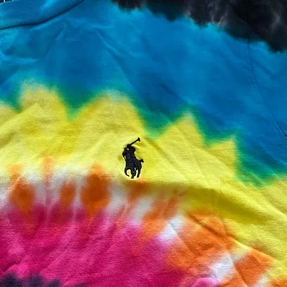 Polo by Ralph Lauren Tie-Dye Short Sleeve Tee size S - Picture 3 of 4